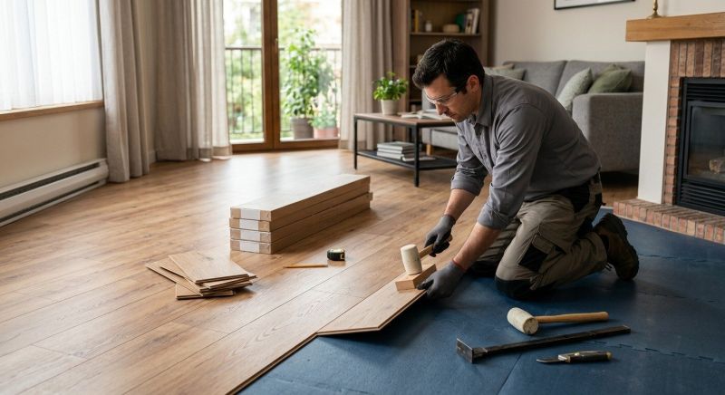 Laminate Floor Replacement in Adams County, PA