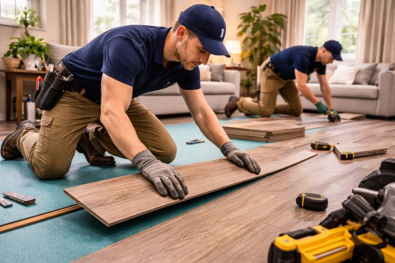 Laminate Floor Replacement in Dover, PA