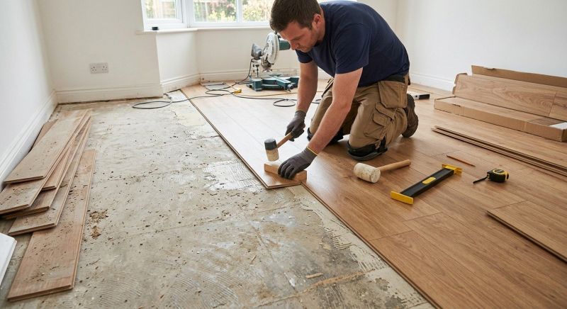 Laminate Floor Replacement in Keymar, MD