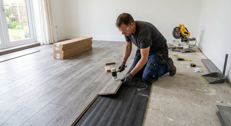 Laminate Floor Replacement in York County, PA