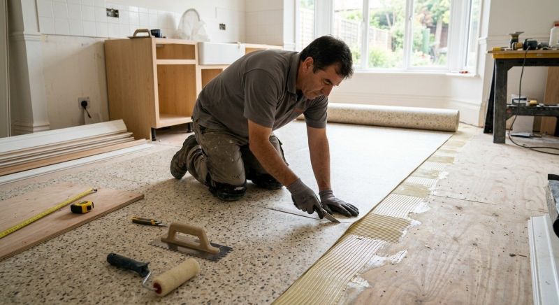 Linoleum Floor Installation in Dover, PA