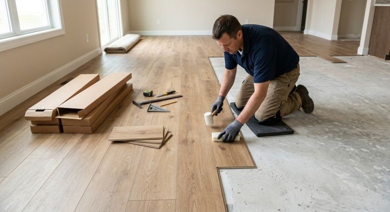 Luxury Vinyl Tile Installation in Hanover, PA