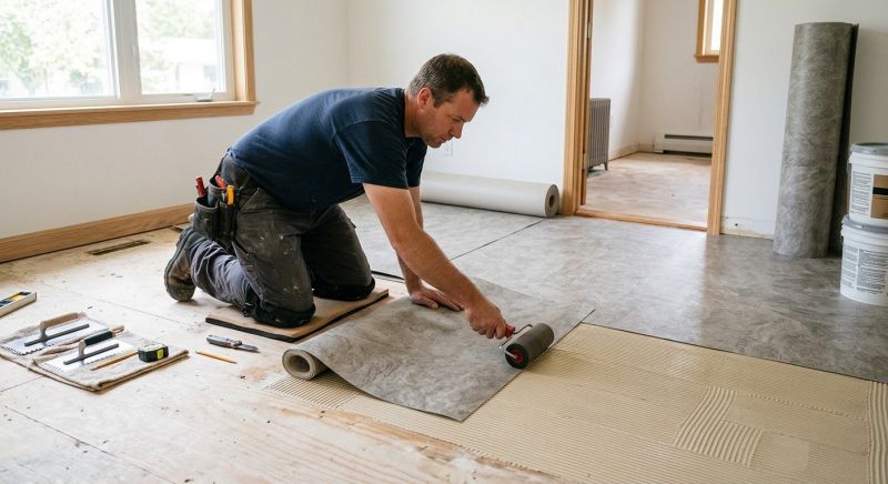 Sheet Flooring Installation in Dover, PA
