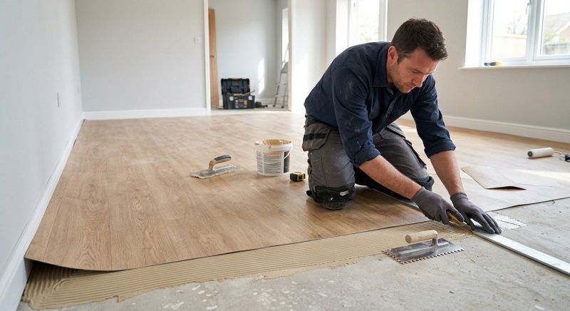 Sheet Flooring Installation in Keymar, MD