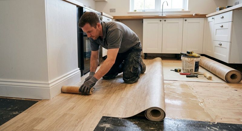 Sheet Linoleum Installation in Taneytown, MD
