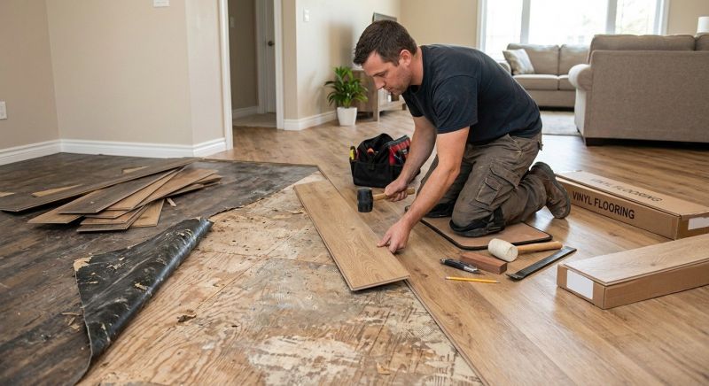 Vinyl Flooring Installation in Hanover, PA