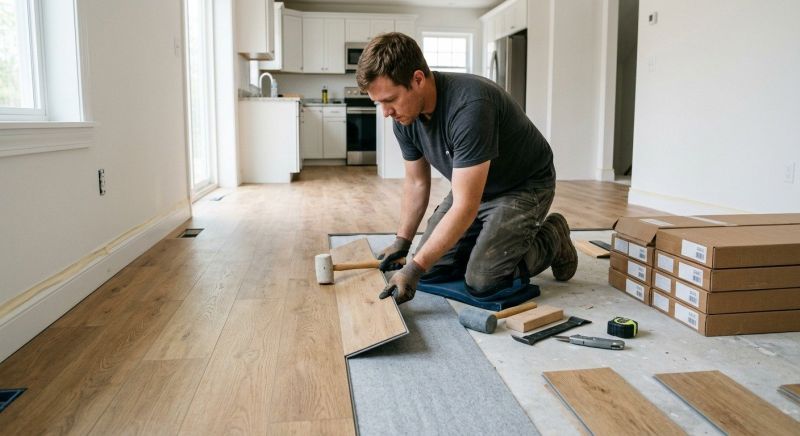 Vinyl Plank Floor Installation in Hanover, PA