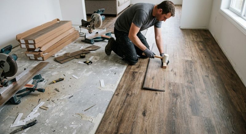Vinyl Plank Floor Installation in Hanover, PA