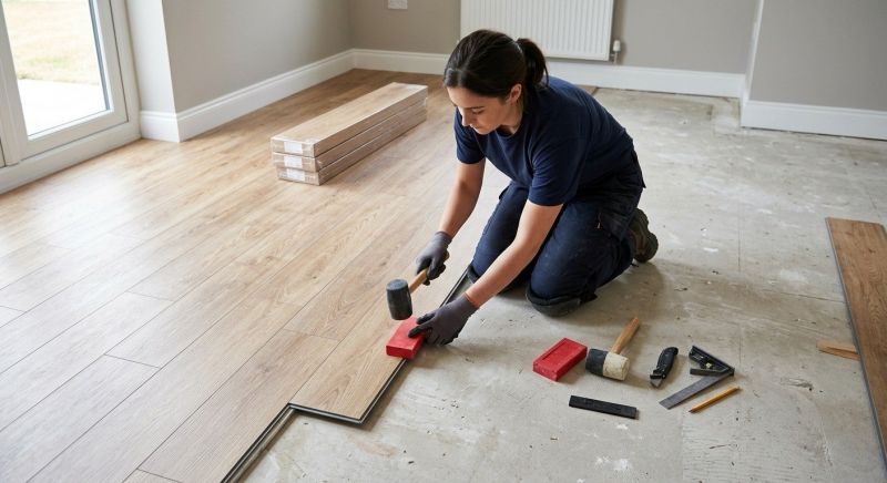 Vinyl Plank Floor Installation in Hanover, PA